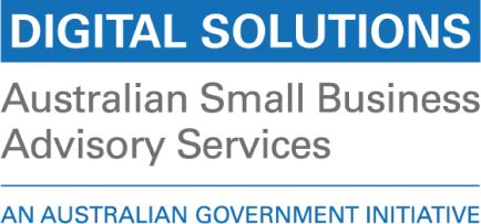 Digital Solutions. Australian Small Business Advisory Services. An Australian Government Initative logo